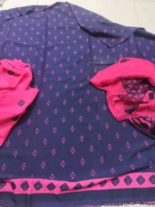 10 Combo Crepe Synthetic Full Set Dress Material