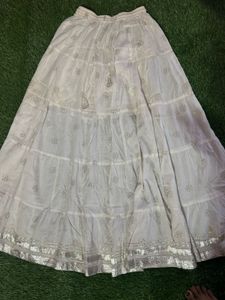 Long Skirt With Kurti Set
