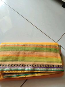 Beautiful Yellow Saree