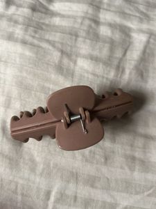 Mauve Hair Claw Clip