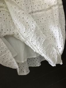 Cool Cotton White Mini Dress Bust 36