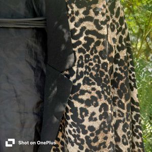 Animal Print Street Style Jacket