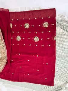 Saree With Heavy Work