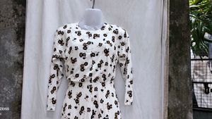 I. Floral Print Midi Dress