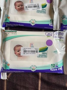 Himalaya Gentle Baby Wipes Pack Of 10