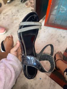 Sparkly Ankle Strap Heels