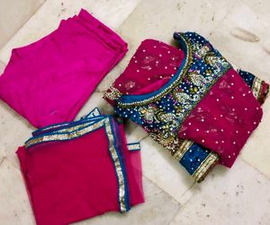 Dimond Work Anarkali Dress