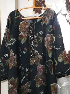 Floral Print Tunic Top
