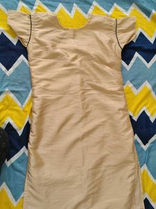 Beige Coloured Kurti Top