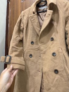 Elegant Tan Trench Coat