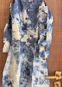 Tie-Dye Cutout Dress