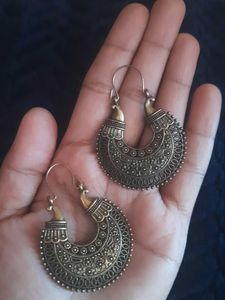Boho Silver Earrings