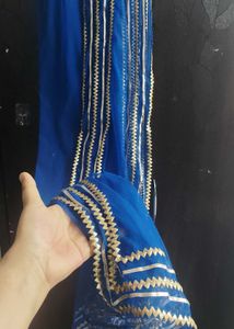 Blue &amp; Gold Kurta Set- Fixed Price