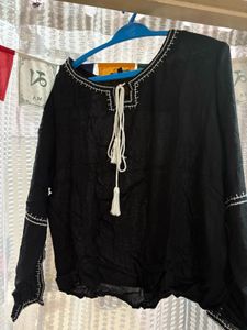 full sleeve bohemian top