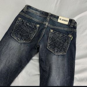 Distressed Flare Jeans