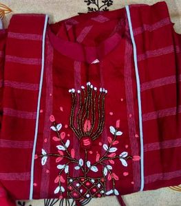 Maroon/Dark Red Dress