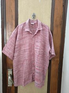 Red Plaid Casual Shirt