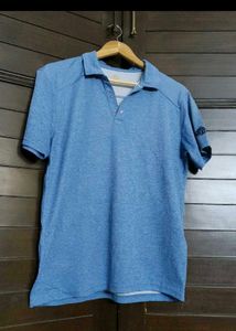Blue Men's Polo T-Shirt