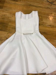 White Cindrella Frock Dress