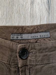 Ma348 Zara Basic Codroi Jeans Waist 28 Inches