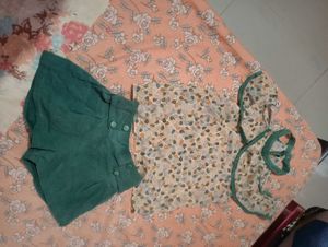 Kid's Pajama & Skirt Dress