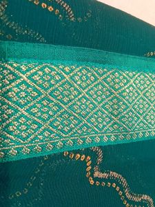 sea Green  Saree