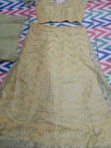 Beautiful Lehenga Blouse With Dupatta