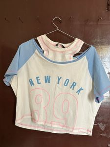 Cute Cropped Graphic Tee