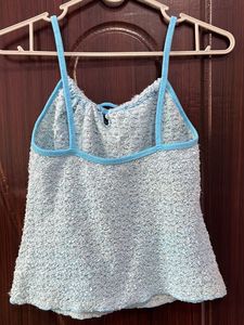 Cute Blue Tank Top