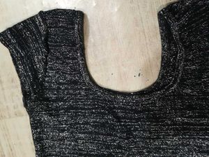 Sparkly Black Top