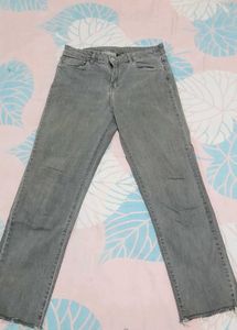 Gray Denim Jeans