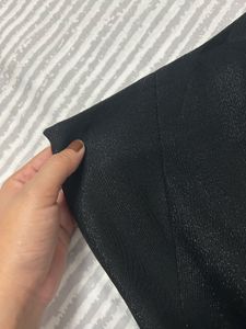 Elegant Black Flared Skirt