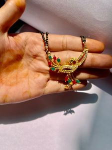 Two Elegant Gold-Toned Mangalsutras✨