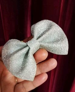 Sparkly Shimmer Hair Bow