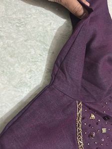 Purple Kurti