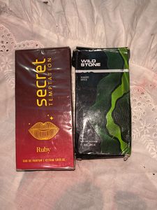 Wild Stone Forest Spice & Secret Temptations Rubbe