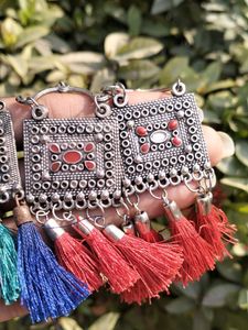 Tassel Statement Earrings