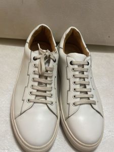 White Leather Sneakers