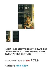 India: A History by John Keay