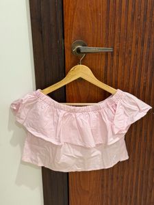 Forever 21 Off-Shoulder Crop Top (XS size)