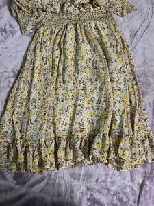 Vintage Floral Dress