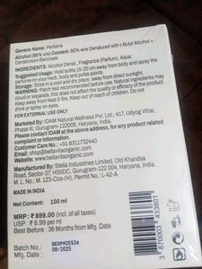 BellaVita Rose Woman Perfume