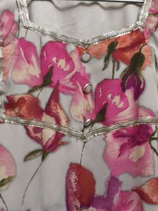 Multicolour Fresh Floral Dress