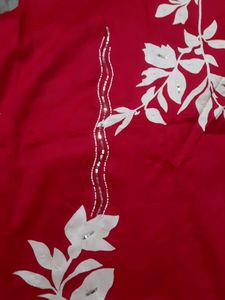Mazenta Colour Glace Cotton Suit