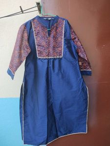 Jaipuri Kurti Set Silk Xxl