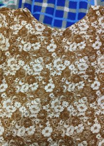 Cream Kurta