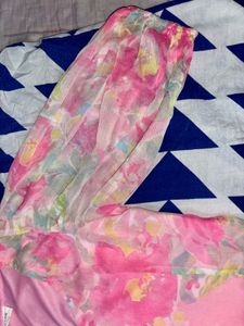 Floral Print Puff Sleeve Top