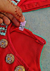 Beautiful Red Gown For Girls