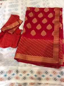 Printed Braso Saree