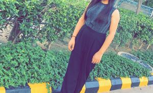 Black Shimmer jump-suit